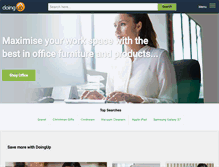 Tablet Screenshot of doingup.com